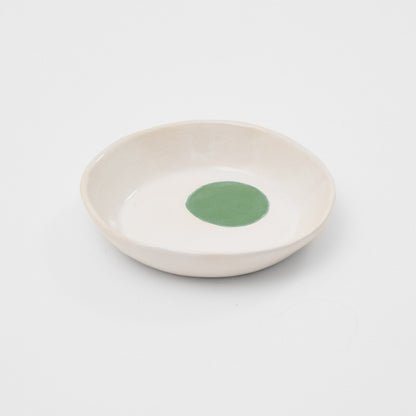 2er-Set Teller mit hohem Rand