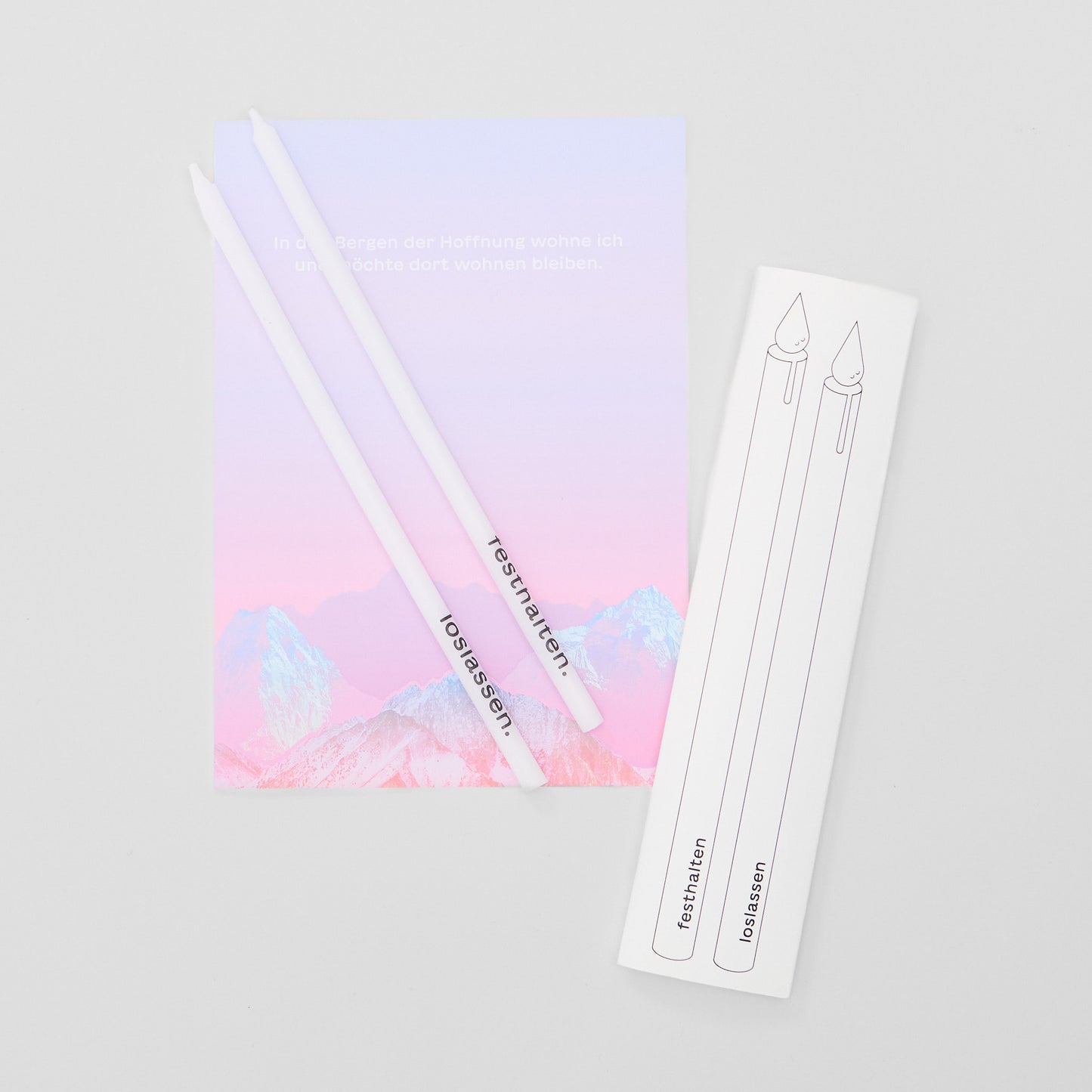 Worte & Lichter des Abschieds