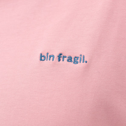 Oversized T-shirt "bin fragil"