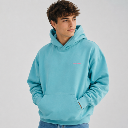 Oversized Hoody "bin fragil"