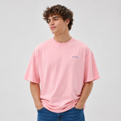 Oversized T-shirt "bin fragil"