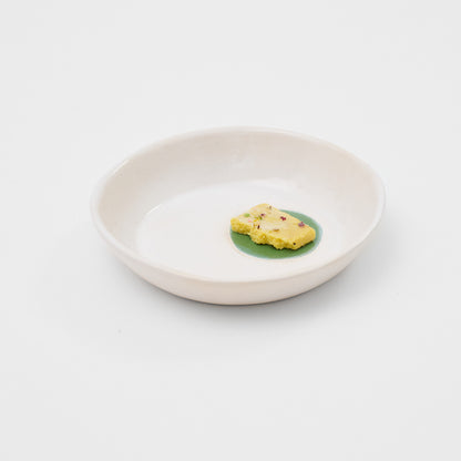 2er-Set Teller mit hohem Rand