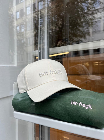 Cap "bin fragil"