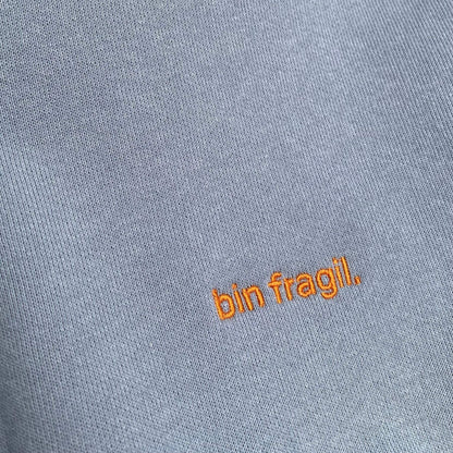 Sweatshirt "bin fragil"