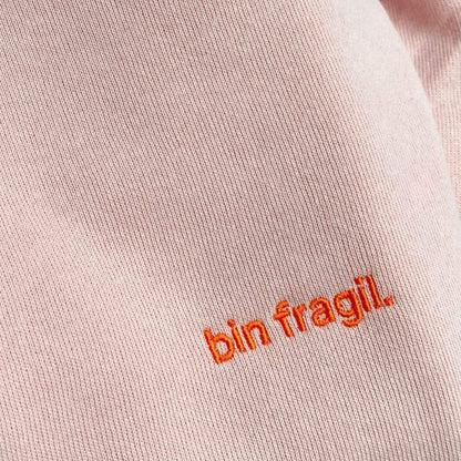 Sweatshirt "bin fragil"
